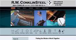 Desktop Screenshot of conklinsteel.com