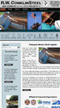 Mobile Screenshot of conklinsteel.com